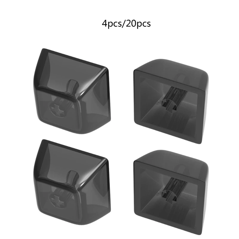 

4/20Keys XDA Transparent Crystal Blank Keycaps Set for Cherry MX DropShipping