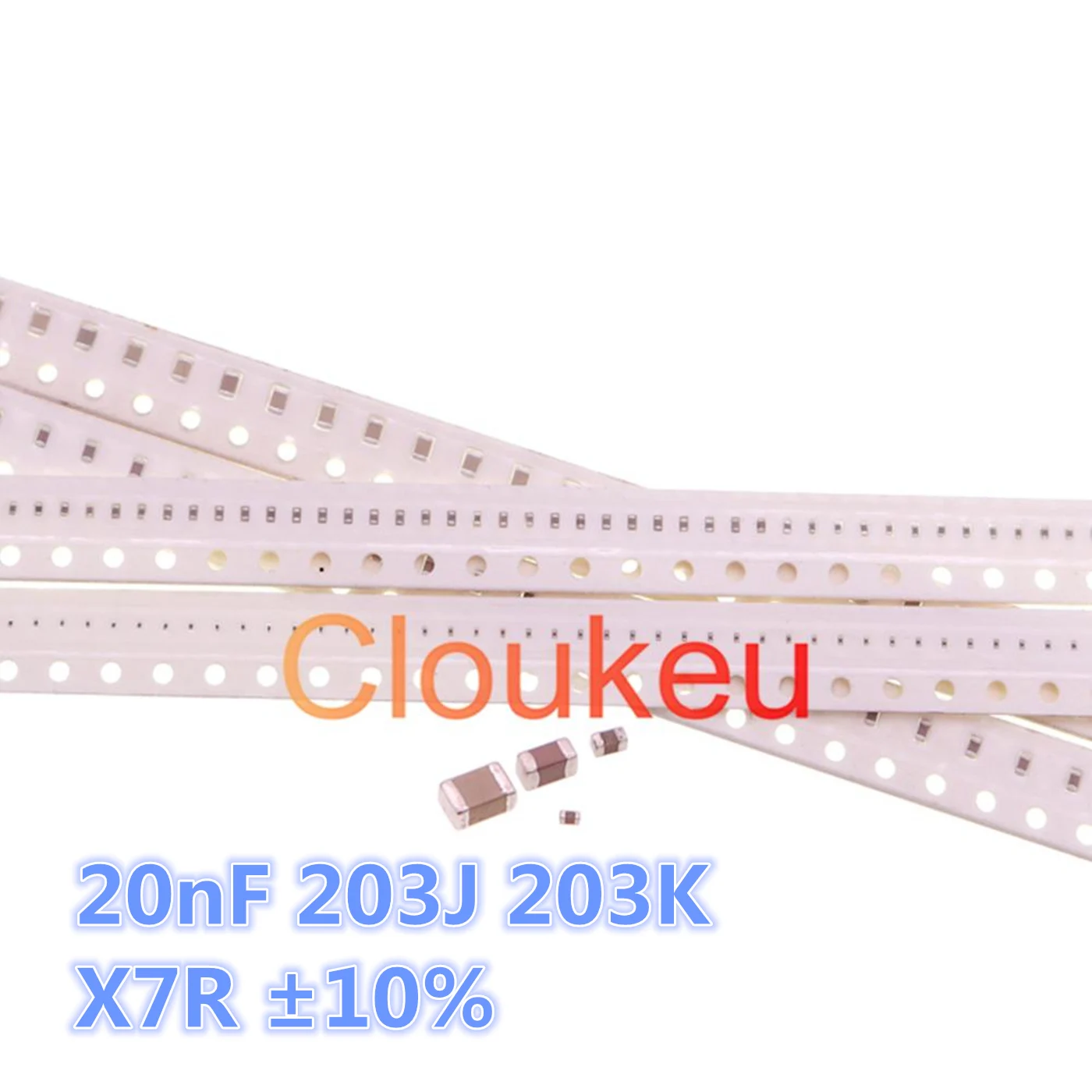 Микросхема керамический конденсатор 20nF 203J 203K 0603 0805 50V 100V 250V 50V X7R ± 10%