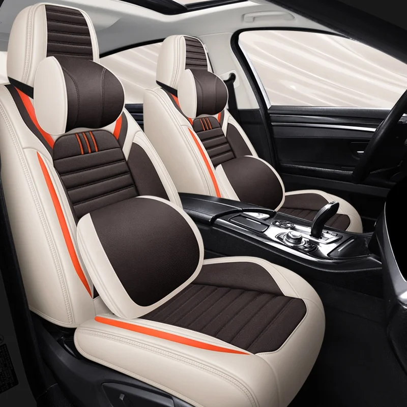 

Front+Rear Car Seat Cover for Geely Atlas Emgrand EC7 GX7 EX7 Car Accessories Auto Goods