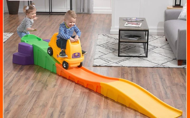 Детская Игрушечная машина для мальчиков и девочек на американских горках