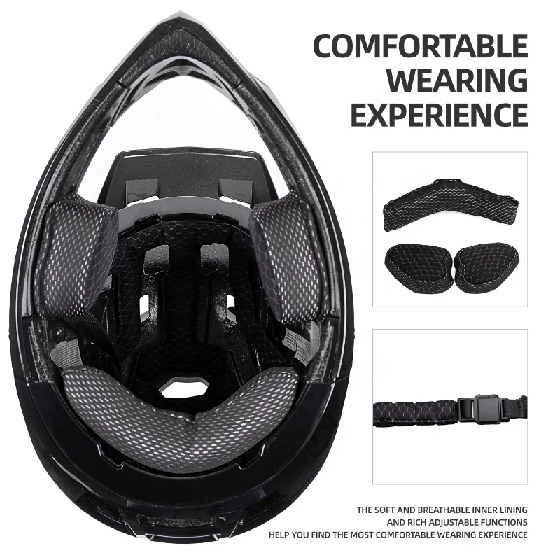 Для нового CPSC ASTM F1952 EN1078 CE Design Полнолицевой шлем BMX Enduro Downhill Mtb E-Scooter Внедорожный