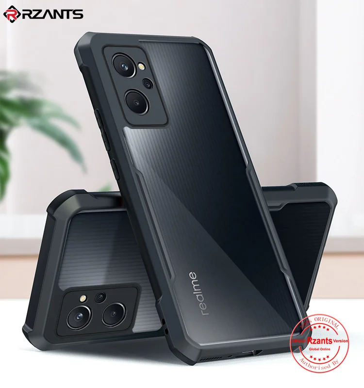 

Rzants For OPPO Realme 9i 8i Case Hard Air Bag Protection Slim Clear Cover