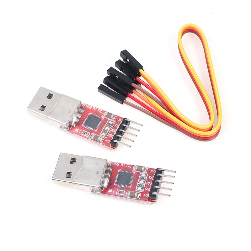 

1PCS CP2102 USB 2.0 to UART TTL 5PIN Connector Module Serial Converter STC Replace FT232 CH340 PL2303 3.3V/5V Power for Arduino