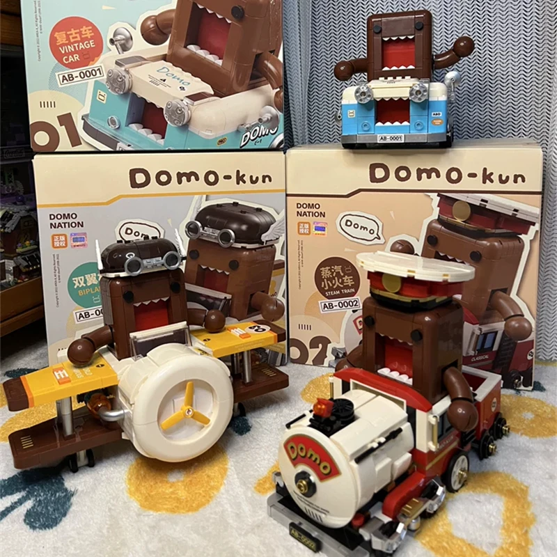 Собранные модельные украшения Domo-kun образовательные детские игрушки