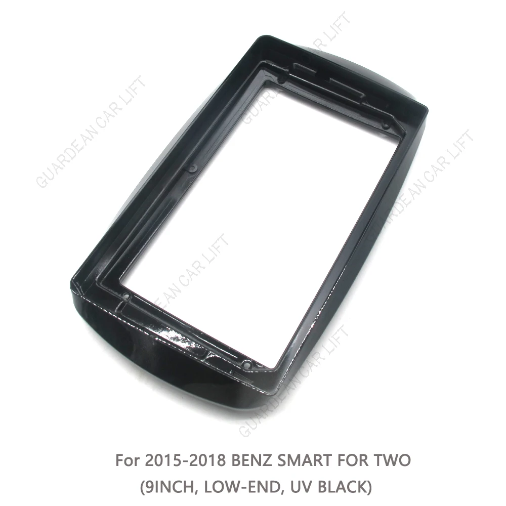 Фото 9-дюймовая рамка для автомобильного радиоприемника для Mercedes-Benz Smart Fortwo Forfour C453 A453 W453 2015-2018 стерео панель кабель питания Canbus №5