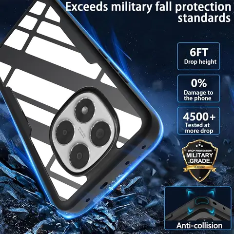 Чехол на 360 градусов для Xiaomi Redmi Note 14 15 Pro Plus Note 13 5G 12 11 10 10S Bult-in Защитная крышка для экрана