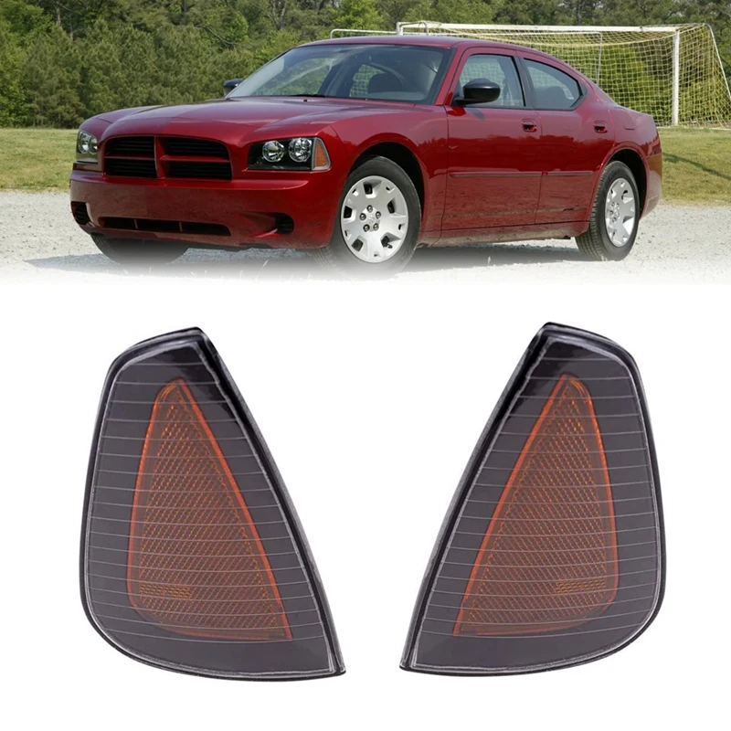 

AU04 -4806219AD/4806218AD Car Front Left Right Side Corner Light Turn Signal Indicator Lamp For Dodge Charger 2006-2010