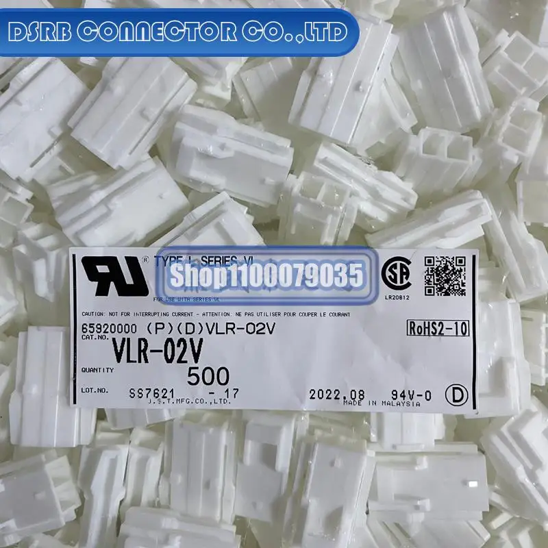 

100pcs/lot 100% new and origianl VLR-02V 2P 6.2MM