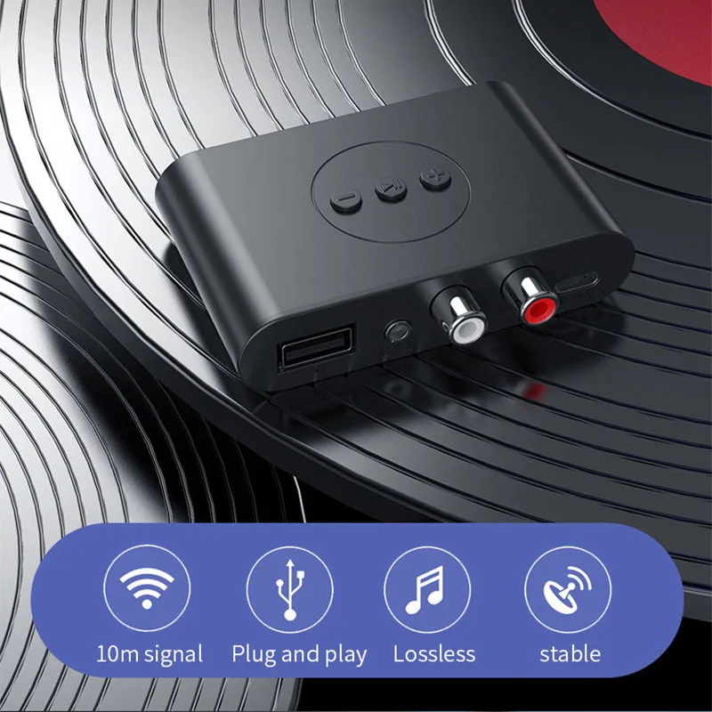 

Bluetooth-совместимый с 5,0 дюймовым интерфейсом, внешний usb-диск, внешний разъем 3,5 мм, стерео, Музыкальный беспроводной адаптер, гарнитура, микро...