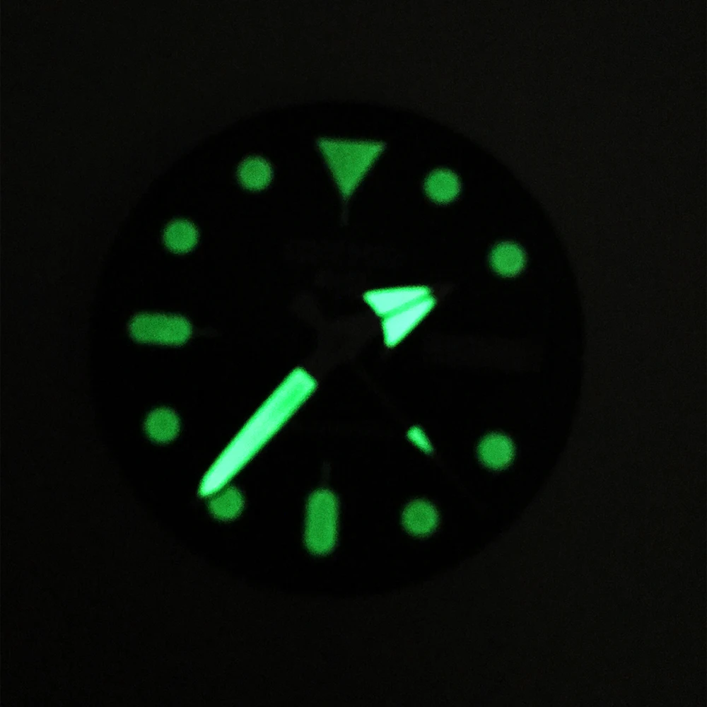 S Men's Diving Watch Accessories 28.5 Watch Dial Replacement  Retrofitting Dial Glow Literally Fits NH36 Movement