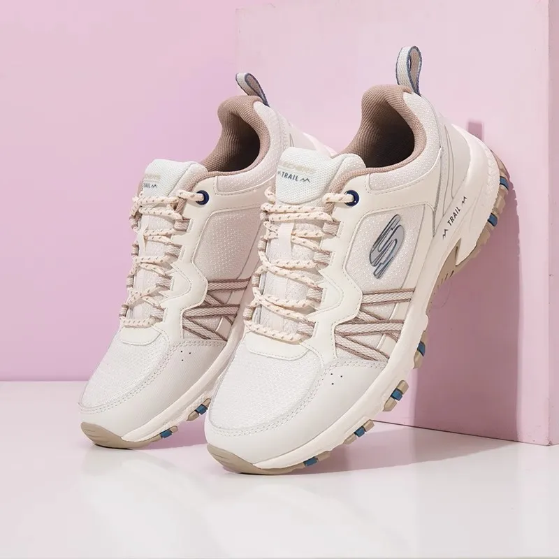 Skechers Женская спортивная обувь Летняя новая модная дышащая повседневная Легкая