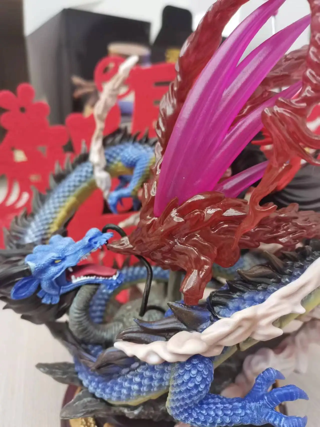 Аниме Фигурка ророноа Зоро Vs четыре императора Kaido Статуя подарки Детские