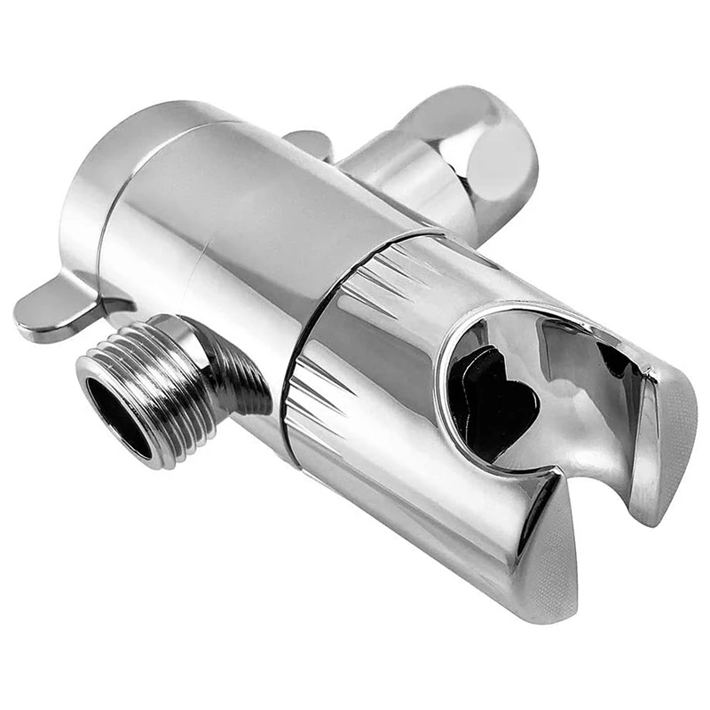 

3 Way Shower Diverter With Hand Shower Cradle Faucet Overhead Spray Shower Arm Tee Splitter Boom Adapter