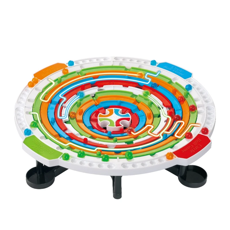 

Children Circle Ball Game Puzzle Line Strategy Board Game Family Interactive Thinking Training Toy