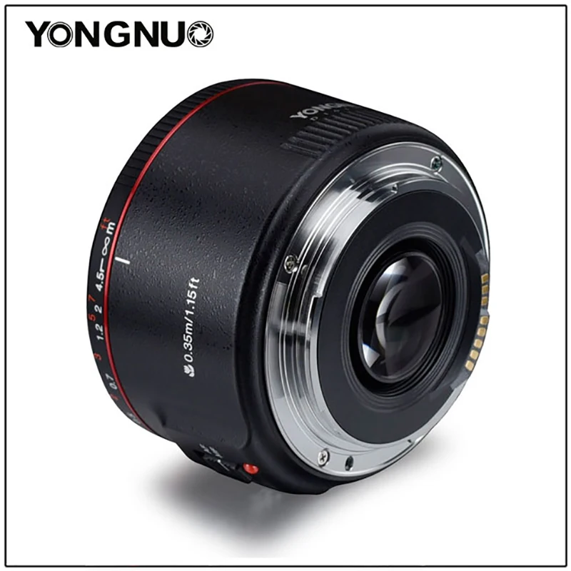 Объектив YONGNUO YN50mm F1.8 II для камеры Canon DSLR