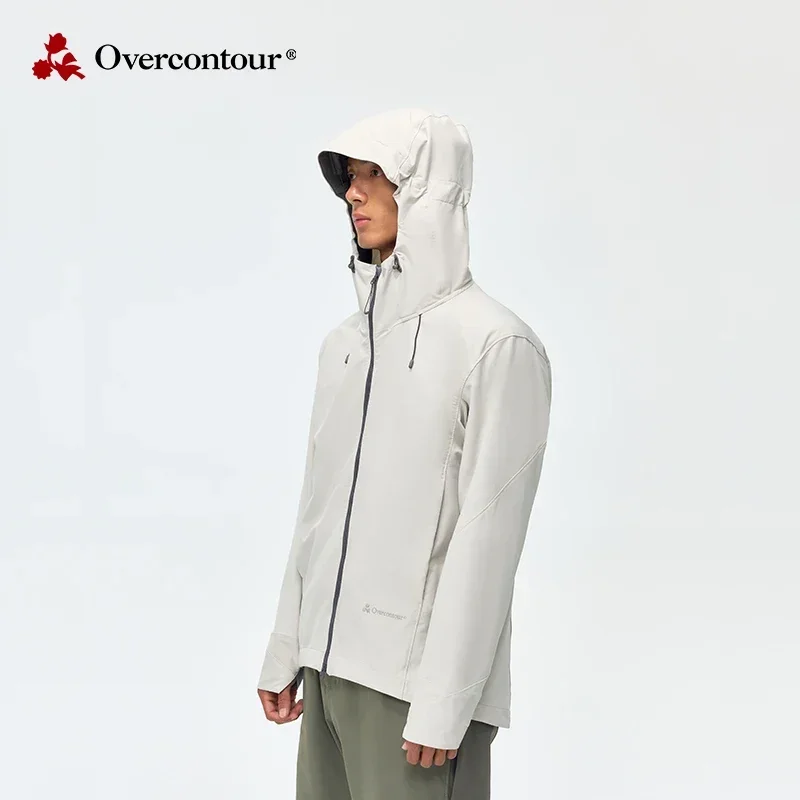 Overcontour x Ailaisen Сверхлегкая и износостойкая ветрозащитная куртка из софтшелла для