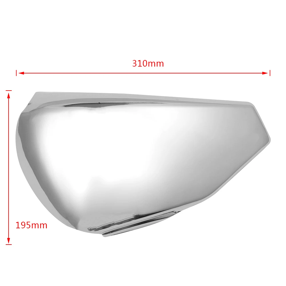 Motorcycle Chrome Steel Left Side Battery Cover Panel For Harley Sportster XL883 XL1200 1200 883 2004-2013 2012 2011 2010 2009 images - 6