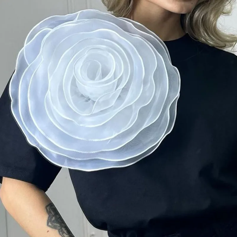 Модная брошь EWQ аксессуары роза цветок патч украшение для одежды платья шеи