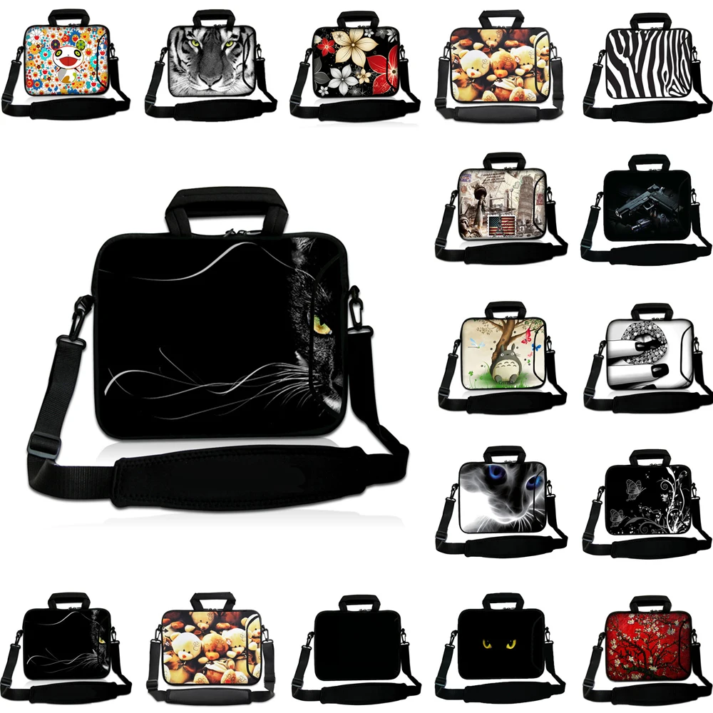

Wholesale 2022 Laptop Messenger Brierfcase Neoprene 10/12/13/14/15/16/17.3/15.6/14.2/13.3/11.6 Bag Notebook Shoulder Strap Case