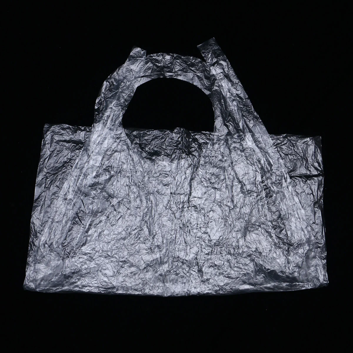 

100 Pcs Fashionable Child Kids Clothes Clear Apron M Disposable Plastic Aprons