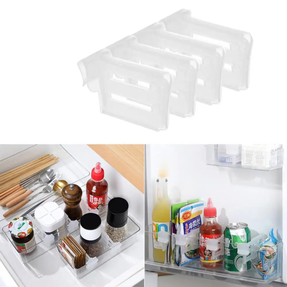 

Прозрачный разделитель для холодильника, 4 шт.