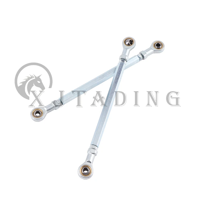 

1 пара 170 мм набор рулевых тяг с шаровым шарниром M6 для электрического мини-квадроцикла, карт, багги, квадроцикла, внедорожника, аксессуары для питбайка