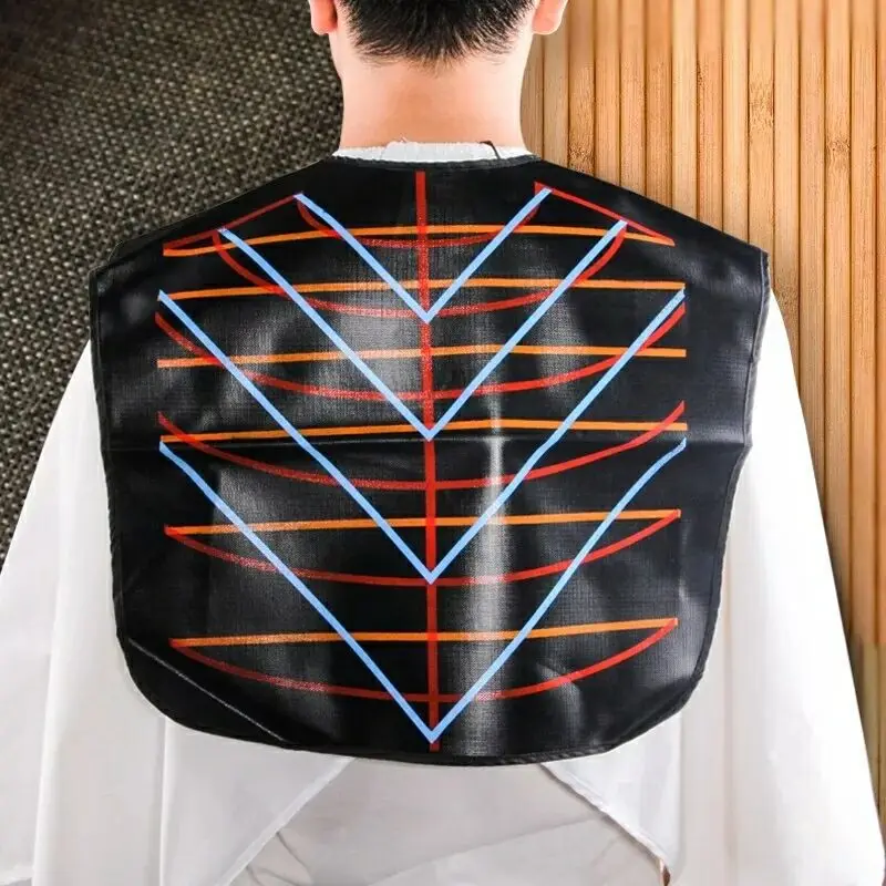 

1PC Professional Hairdressing Cape Waterproof Hair Coloring Wraps Barber Shoulder Pads Black Hair Dyeing Haircut Apron For Salon