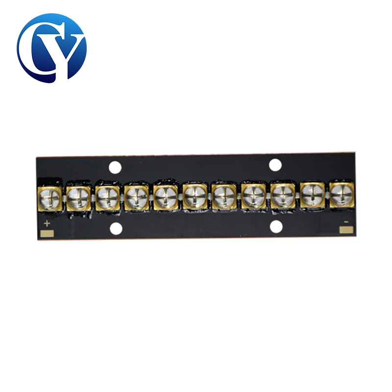 

120W UV LED PCB Linear Light Source Curing High Power Module 365nm 385nm 395nm 405nm Offset Press Printing Press Curing Lamp