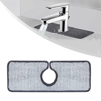 faucet absorbent mat sink water guard microfiber faucet drip catcher water drying pads behind faucet for kitchen bathroom
