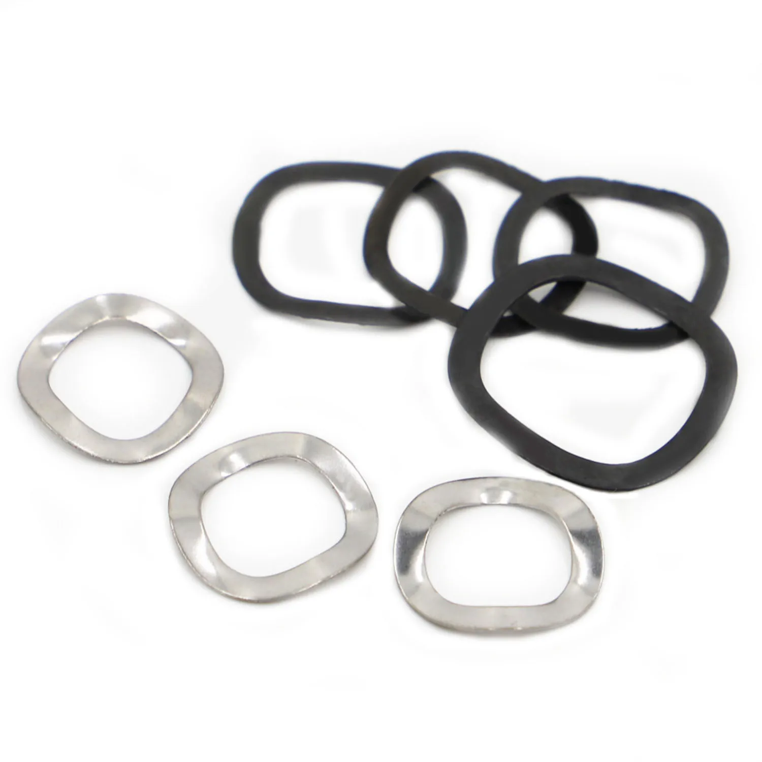 

M3 M4 M5 M6 M8 M10 M12 M14 M16 M19 M21 M24 M27 M34 Wave Washers 304 Stainless Steel Black 65MN Steel DIN137B Wave Spring Washer