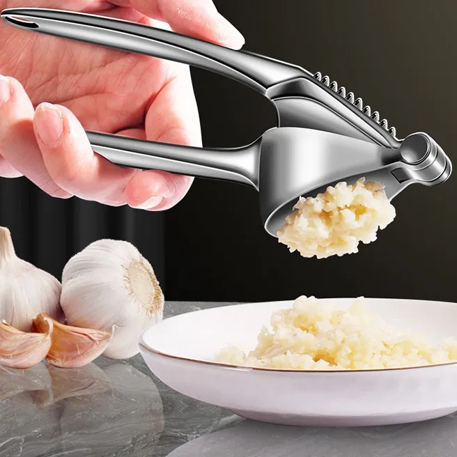 

Stainless Steel Manual Mashed Garlic Artifact Kitchen Novel Kitchen Accessories Household Garlic Peeler Gadget Tools Gadgets Bar