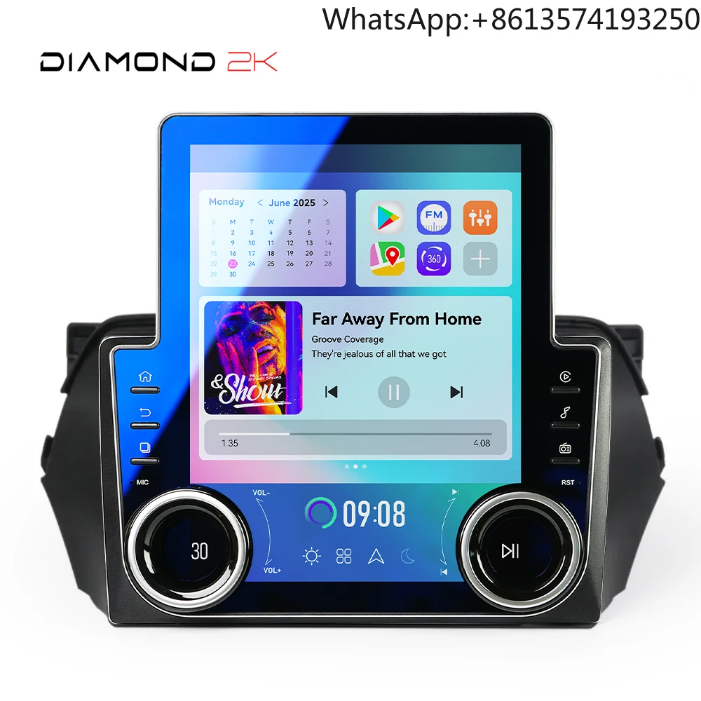 Фото Автомагнитола Diamond V97 9.7 дюймов, мультимедийная система MTK6797, Carplay, видео, Android 13, Android Auto для Suzuki Ciaz 2014-2018 №1
