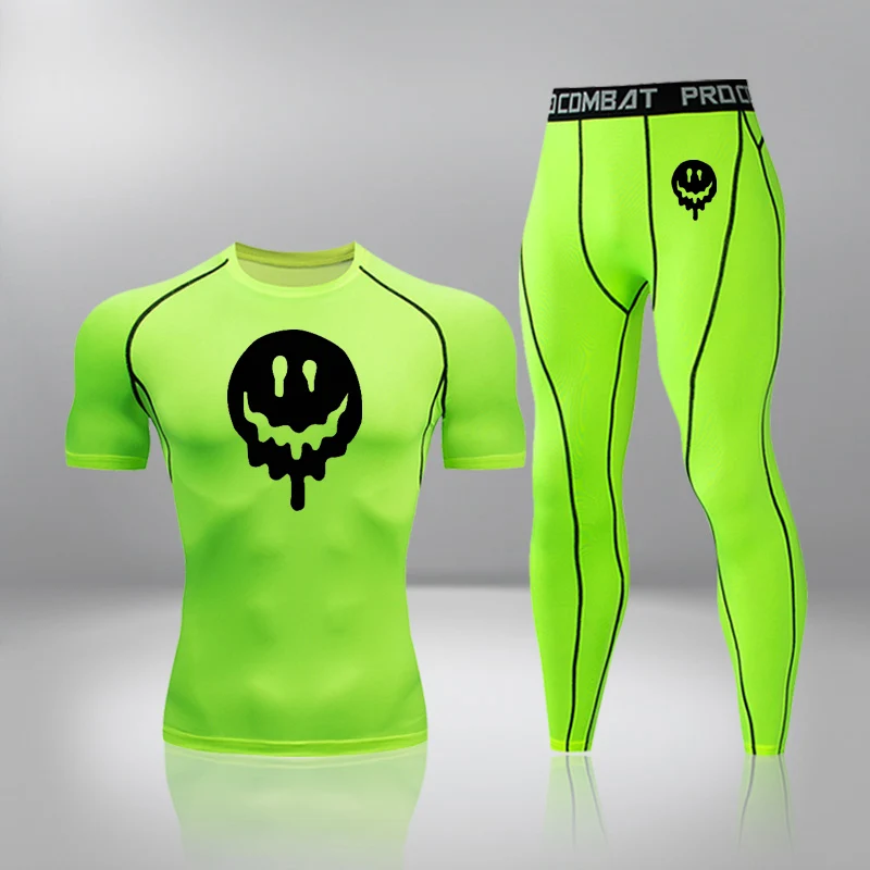 

Спортивный костюм мужской Эластичный Быстросохнущий, 4XL