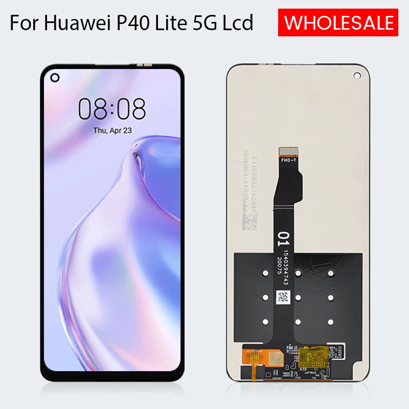 

Brand New 6.5 Inch For Huawei P40 Lite 5G Lcd Touch Screen Digitizer For Honor 30S Display CDY-AN90 Nova 7 SE Assembly