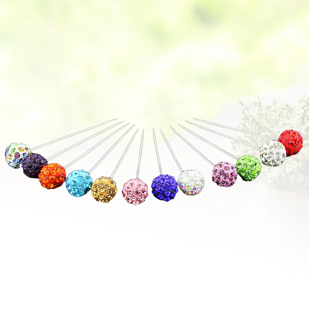 

Pinbrooch Stick Corsage Scarf Muslimjewelry Making Needle Head Brooches Straight Crystal Wedding Bouquet Boutonniere Coat