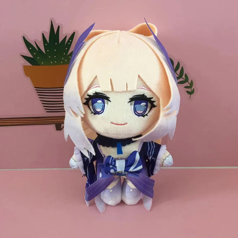 Кукла Genshin Impact Sangonomiya Kokomi, мягкие плюшевые куклы для косплея Kokomi, Мультяшные милые игрушки 20 см Кукла Genshin Impact Sangonomiya Kokomi, мягкие плюшевые куклы для косплея Kokomi, Мультяшные милые игрушки 20 см