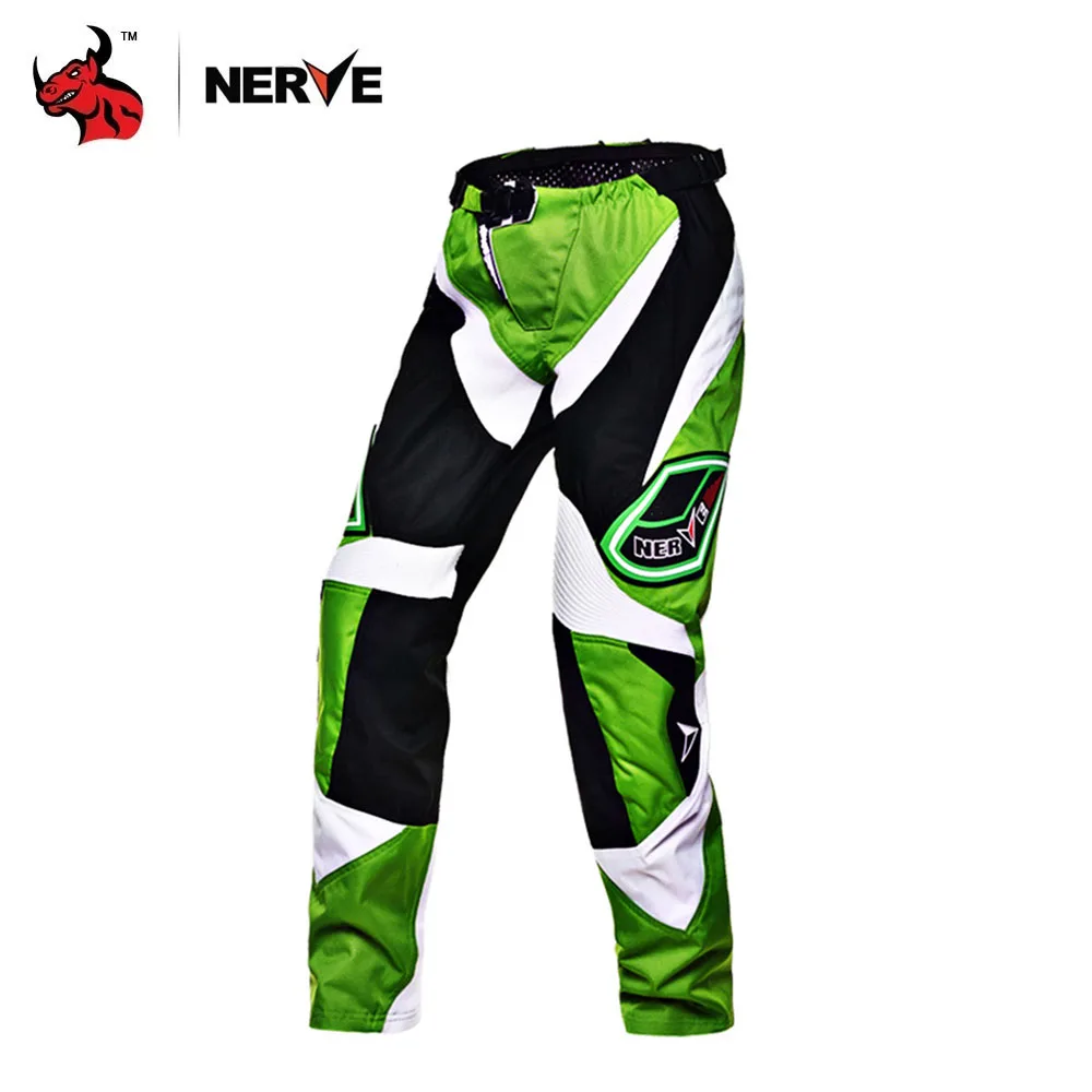 

NERVE Breathable Moisture Wicking Motocross Riding Protective Pants Wear-resistant Motorcycle Pants Racing Pants Multicolor