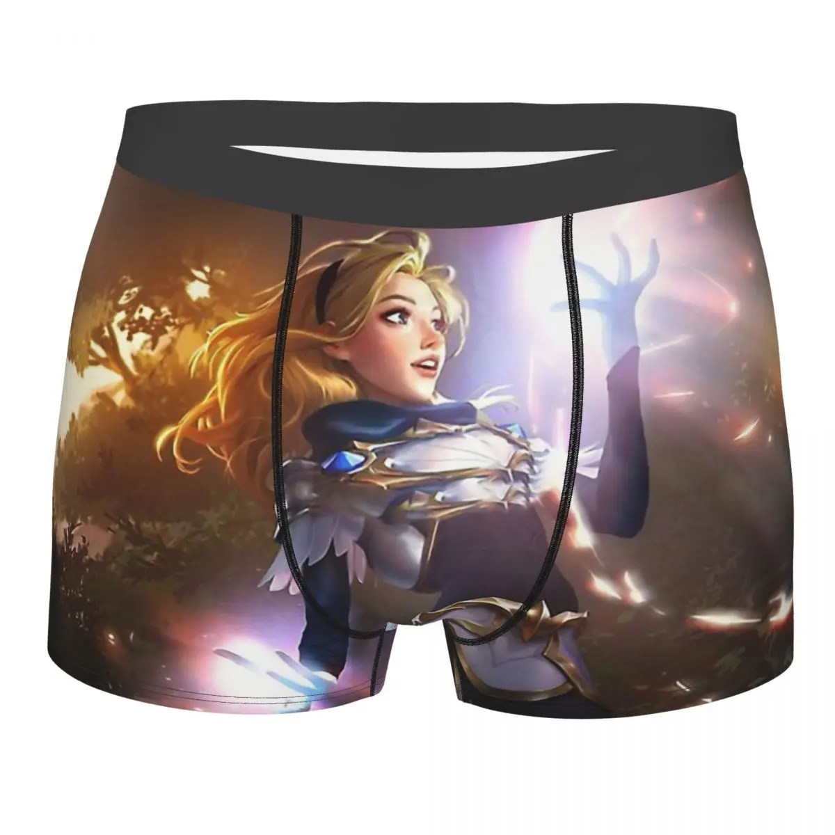 

League of Legends Multiplayer Online Battle Arena Game Lux Underpants Panties Male Underwear Ventilate Shorts Boxer Briefs