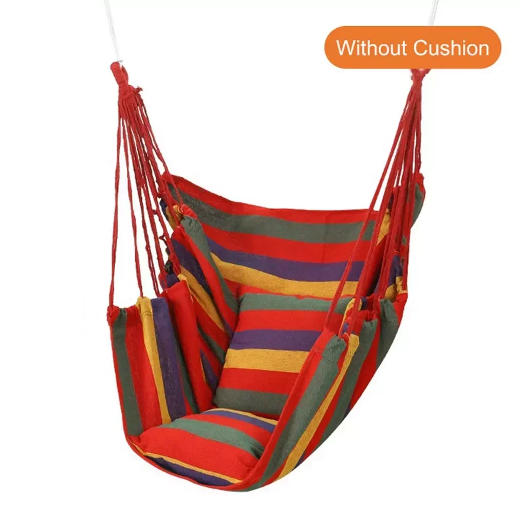 

Swing Hammock Canvas Hammock 200KG Load-bearing Outdoor Garden Porch Beach Camping Travel Dormitory Hanging Chair