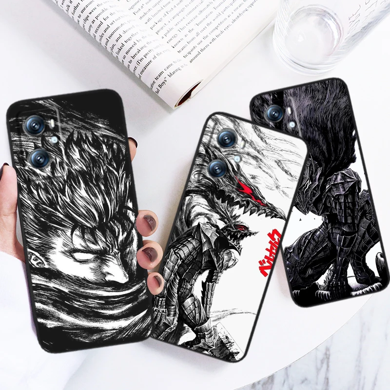 Аниме Berserker крутой роскошный для OPPO Find X6 X5 X3 A54S A5 A94 A16 A53S A57 A74 A72 A98 A78 A96 A9 фотообои