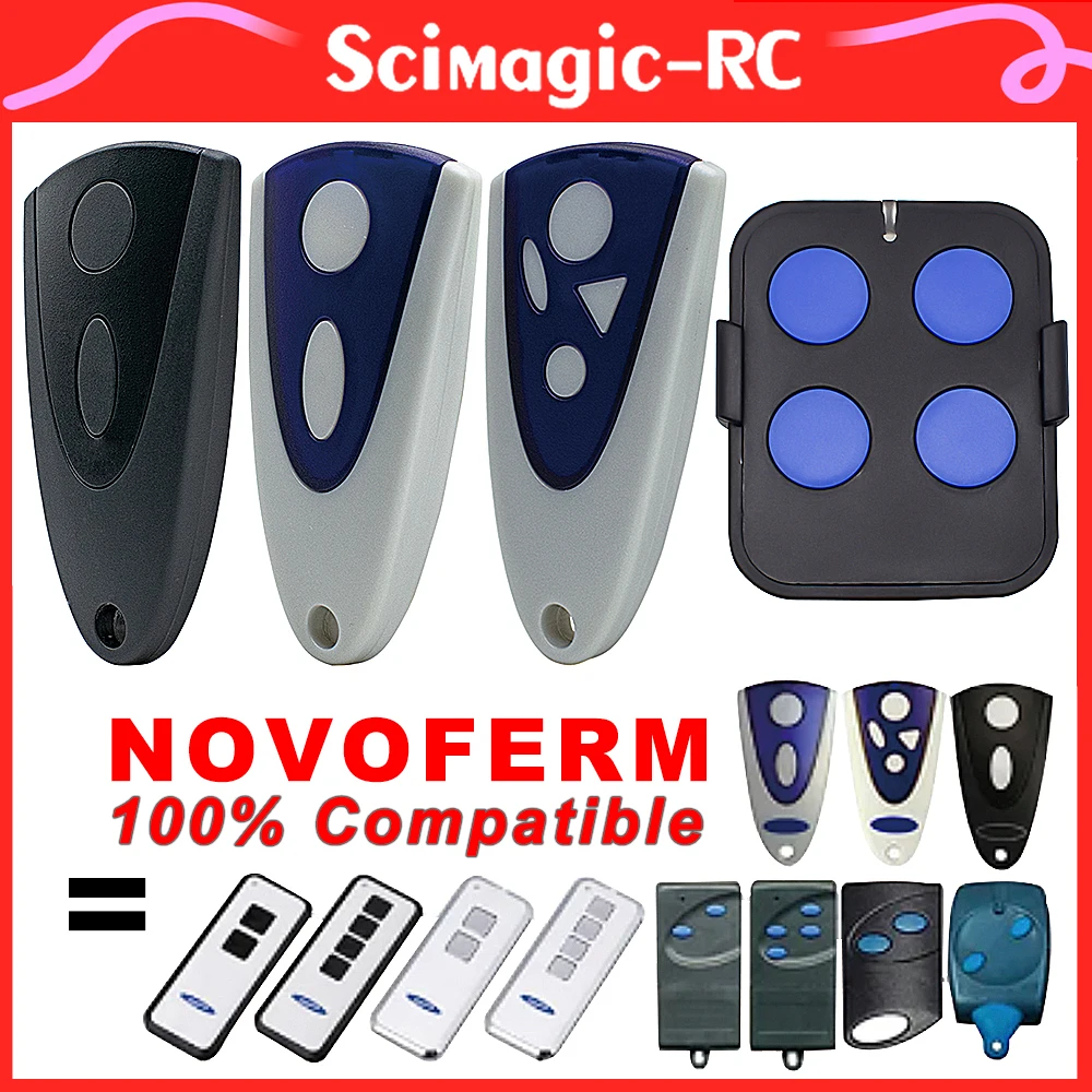 6 стилей 3 шт. NOVOFERM NOVOTRON 302 304 502 MAX43-2 512 MIX43-2 504 MAX43-4 MINI-NOVOTRON 522 524 433MHz Пульт