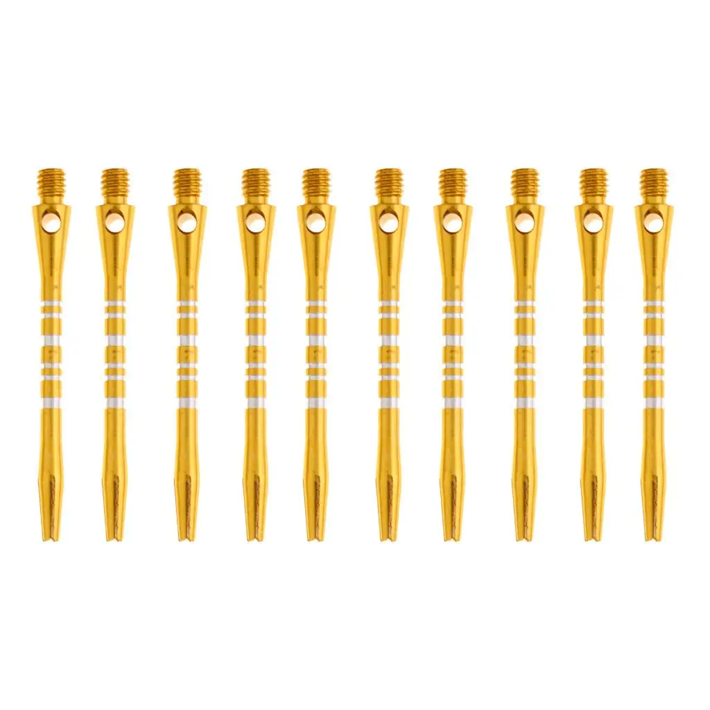 

10 Pieces 52mm 2BA Anodised Aluminium Dart Shafts Stems Throwing