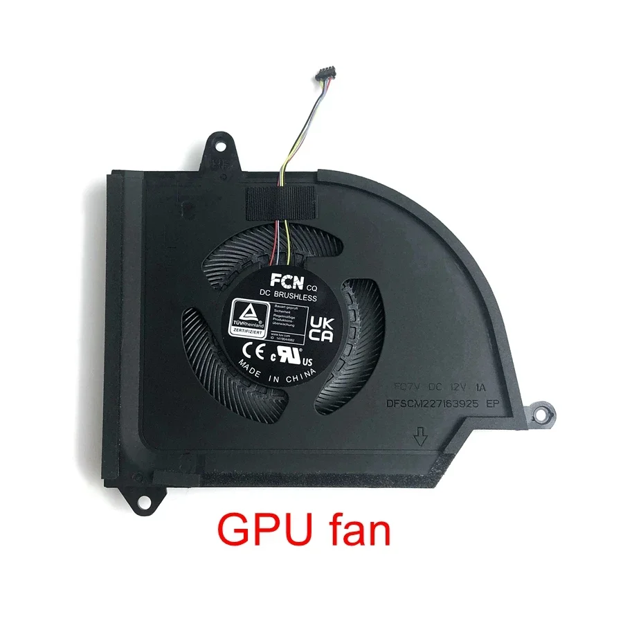 Новый охлаждающий вентилятор для ноутбука графического процессора VGA ASUS ROG Flow X16