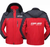 can am logo 2022 jacket windbreaker waterproof warm outdoor cold proof mountaineering clothing high quality coats