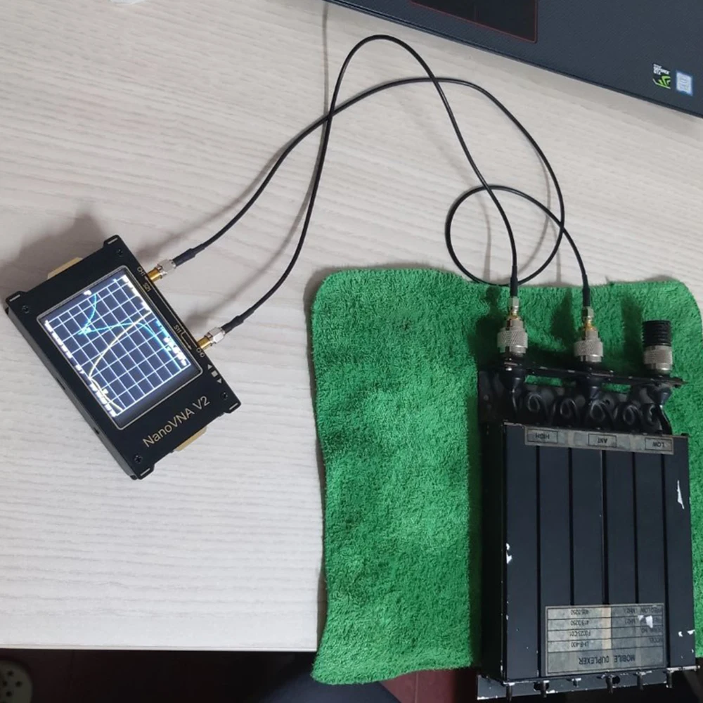 NanoVNA-F 4 3 дюймовый IPS ЖК-дисплей ручной анализатор векторной сети V2 фотоантенны