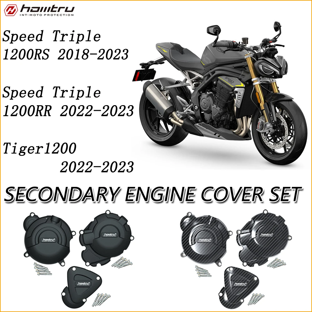 

Motorcycle Accessories Engine Cover Guard Protector Cover Sets For Triumph Speed Triple 1200RS 1200RR 18-2023 Tiger 1200 22-2023