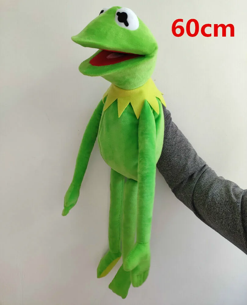 

60cm Kermit Plush Toys Kawaii Frogs Doll Stuffed Animal Soft Stuffed Toy Dropshipping Christmas Holiday Gift for Kids