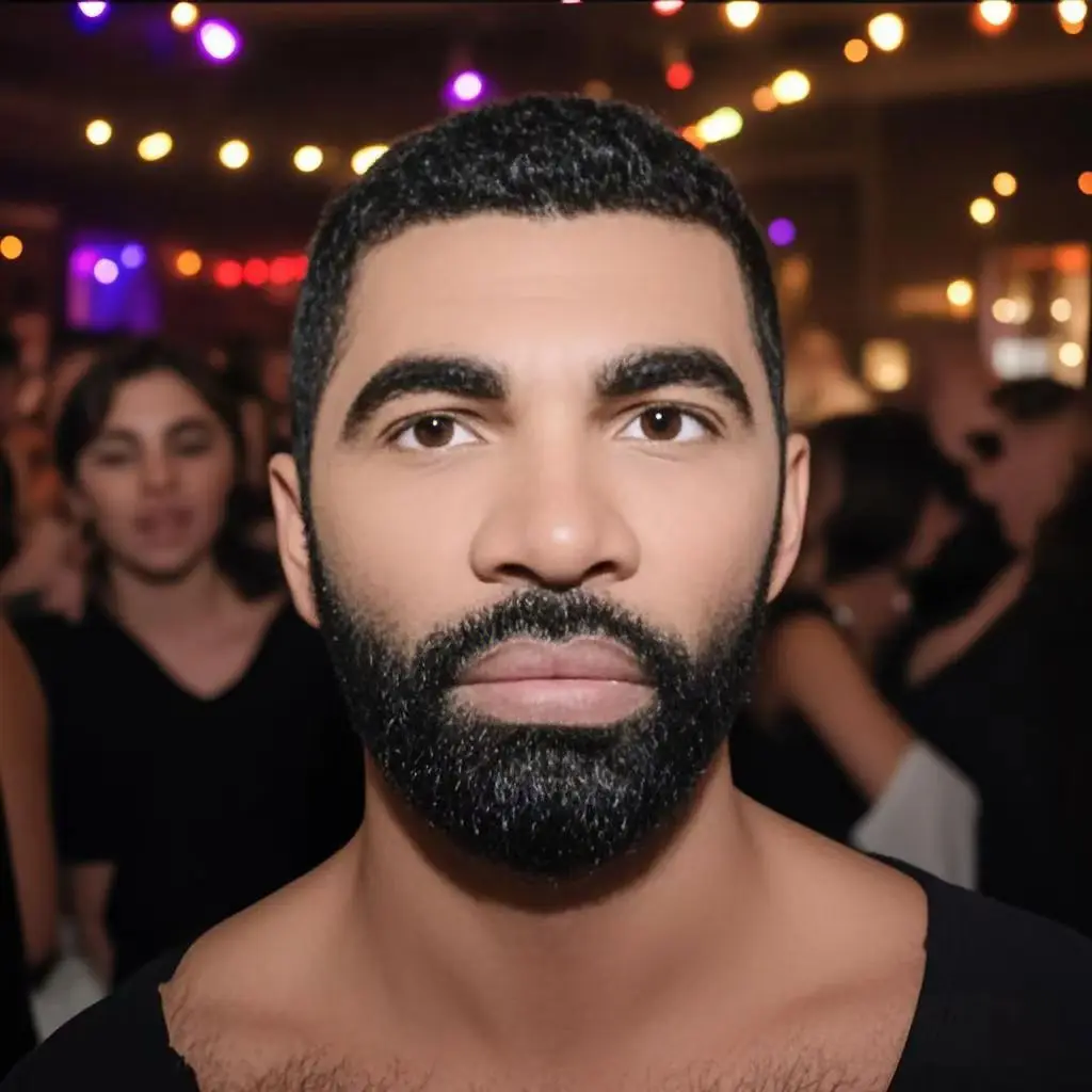 

Реалистичная маска сильного мужчины Kteam