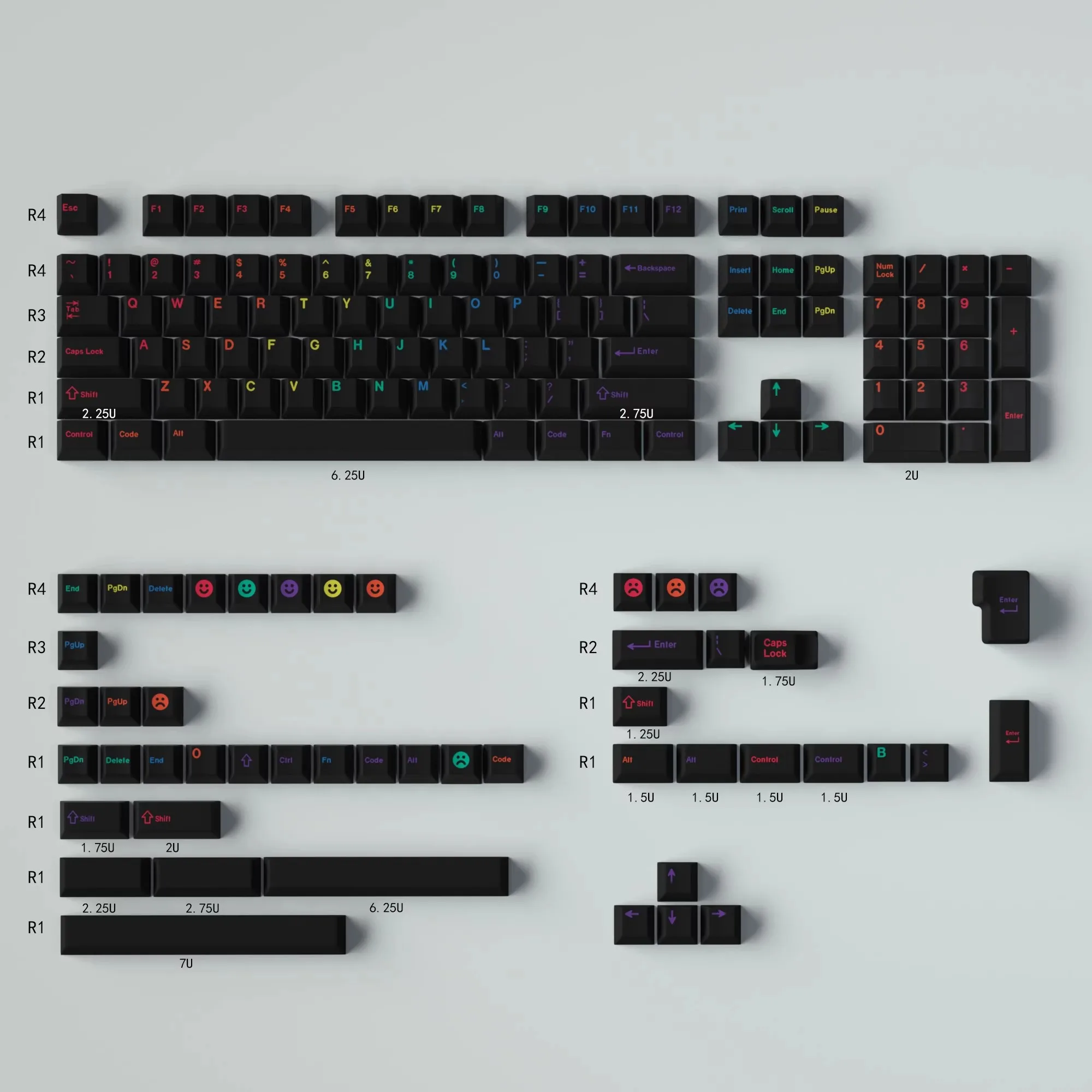 Фото Индивидуальная крышка для клавиш серии GMK, полный набор из 152-клавиш, PBT Hot Rise Cherry, оригинальная заводская высокоадаптируемая механическая клавиатура №5
