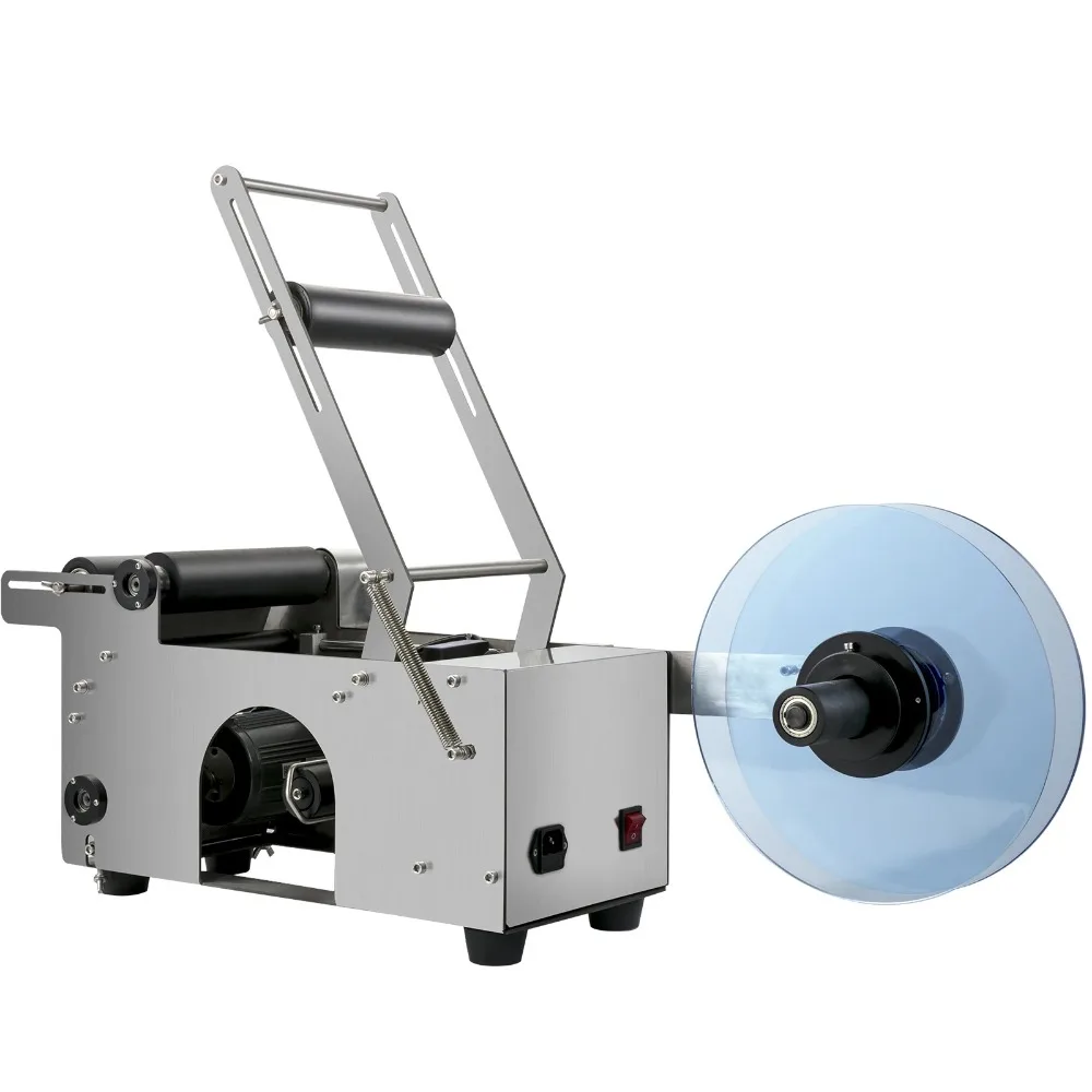 Полуавтоматическая этикетировочная машина для бутылок VEVOR MT-50 электрический